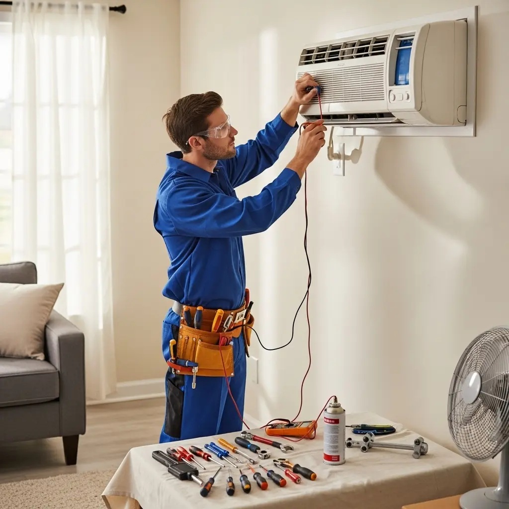 Pursaklar Dominox Dominox klima gaz dolumu ve bakım – Enerji verimliliği artırıldı. - Teknik servis örneği